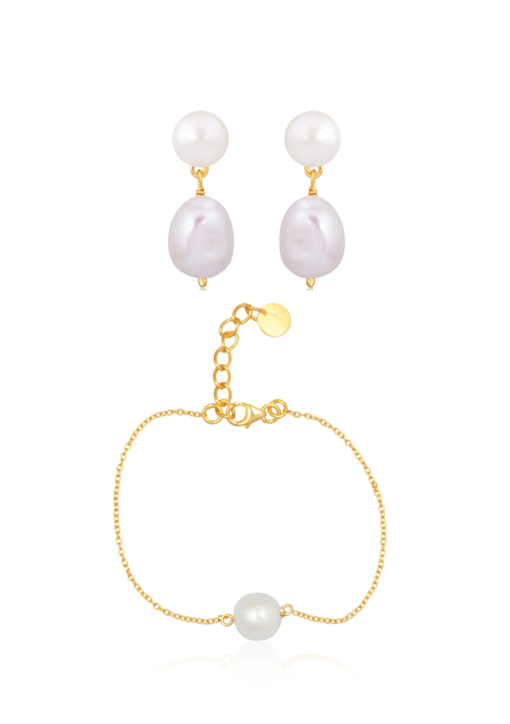 CHRISTIE & AUDREY BRIDAL SET 18K GOLD Lolaknightofficial