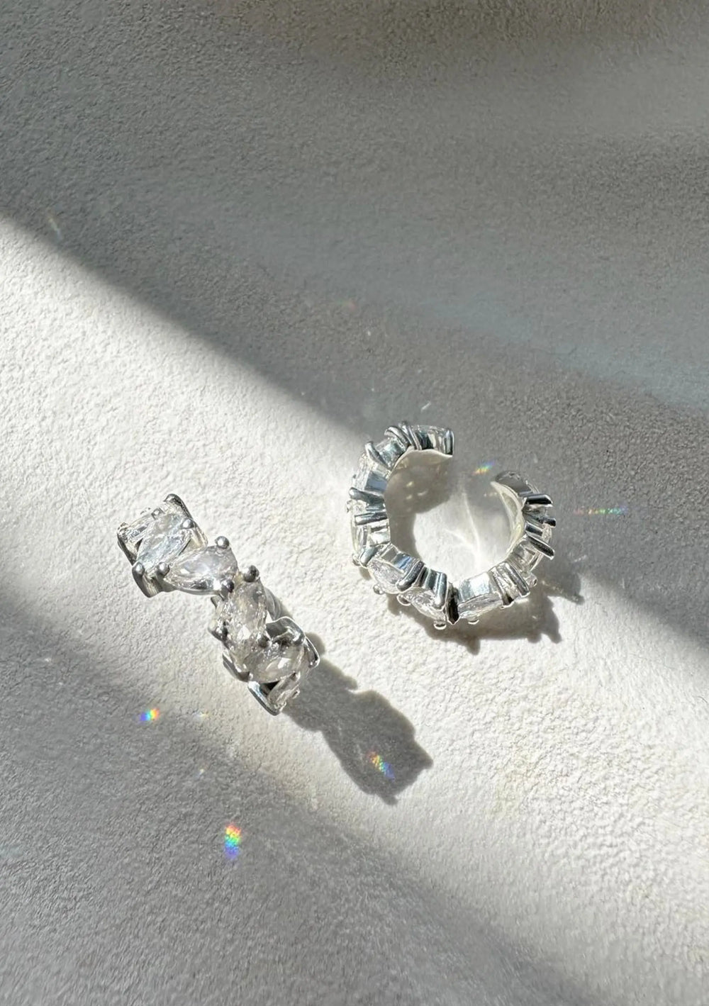 COLETTE BRIDAL EAR CUFF SILVER Lolaknightofficial