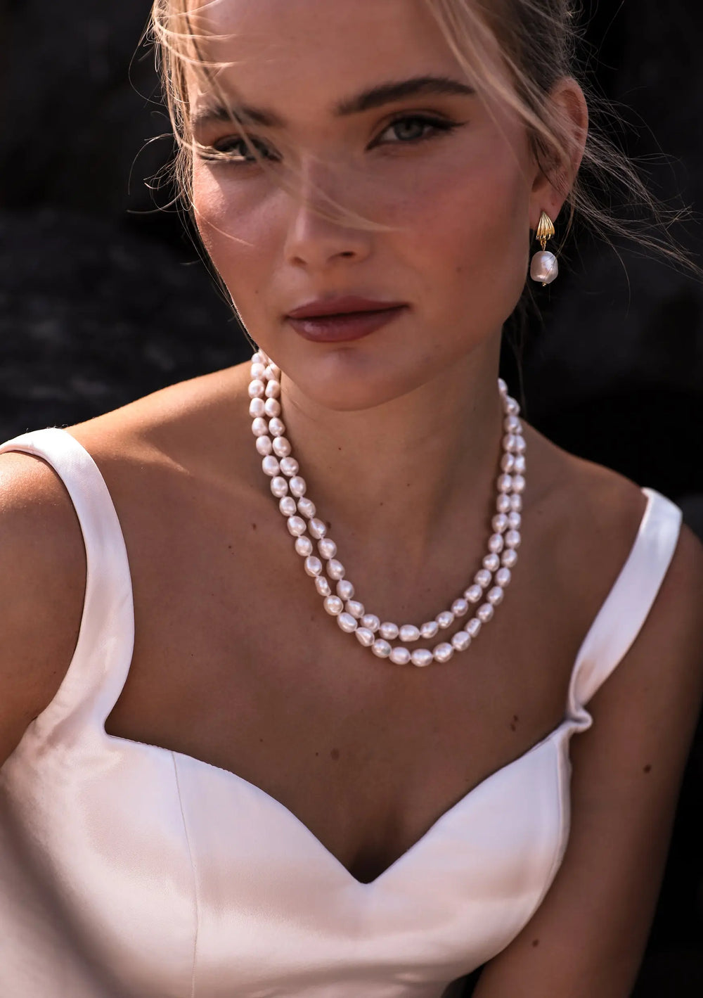 GIANNA PEARL BRIDAL NECKLACE Lolaknightofficial