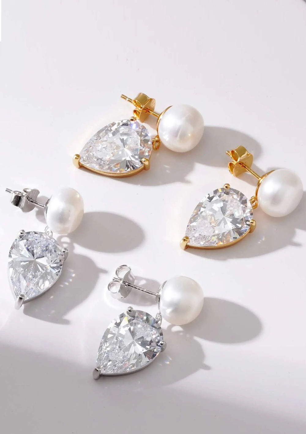 HARPER BRIDAL EARRINGS 18K GOLD Lolaknightofficial