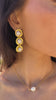 Emily Gold Earrings - Modern Bridal Jewellery Australia