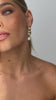 IMOGEN: Elegant Gold Hoop Earrings Bridal | Australia
