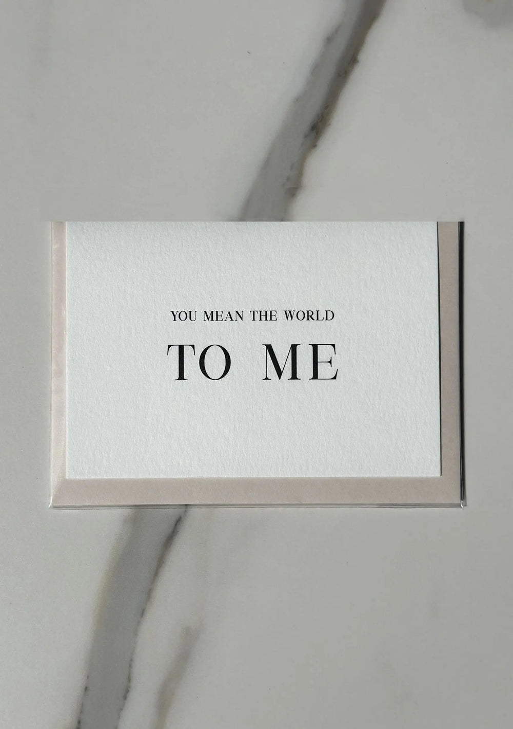 YOU MEAN THE WORLD TO ME CARD Lolaknightofficial