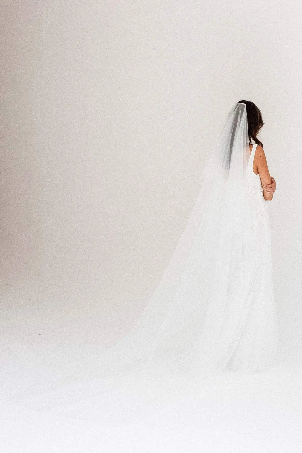 EBONY - IVORY Bridal Veil - Wedding Accessories Australia