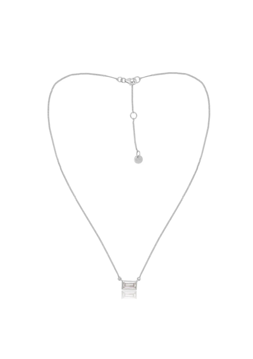  ALINA Necklace Elegance - Silver Bridal Jewellery Australia
