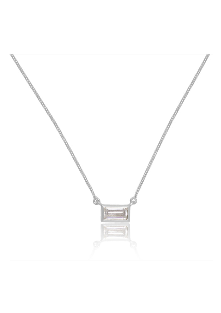  ALINA Necklace Elegance - Silver Bridal Jewellery Australia