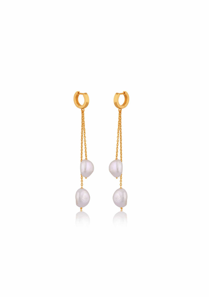 Carla Bridal 18ct Gold Earrings | Australian Wedding Jewel