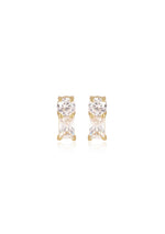 Hazel 18ct Gold Earrings - Bridal Accessories Australia