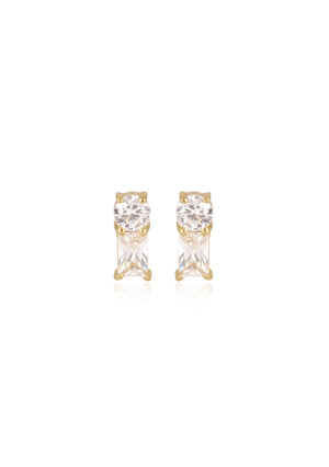 
                  
                    Load image into Gallery viewer, Hazel 18ct Gold Earrings - Bridal Accessories Australia
                  
                