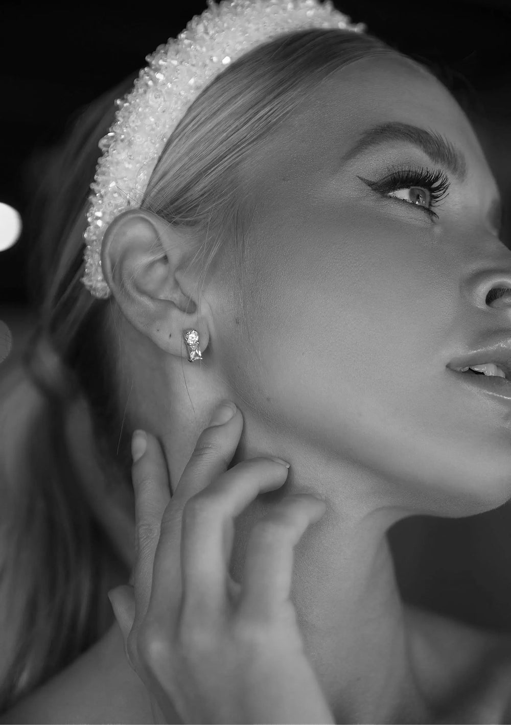 Hazel Silver Earrings - Wedding Jewellery Australia