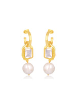 Imogen Earrings -18ct Gold Bridal Jewellry Australia