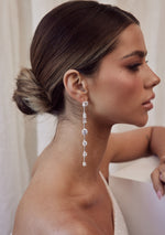 Isabella Bridal Silver Earrings - Modern Australia Earring