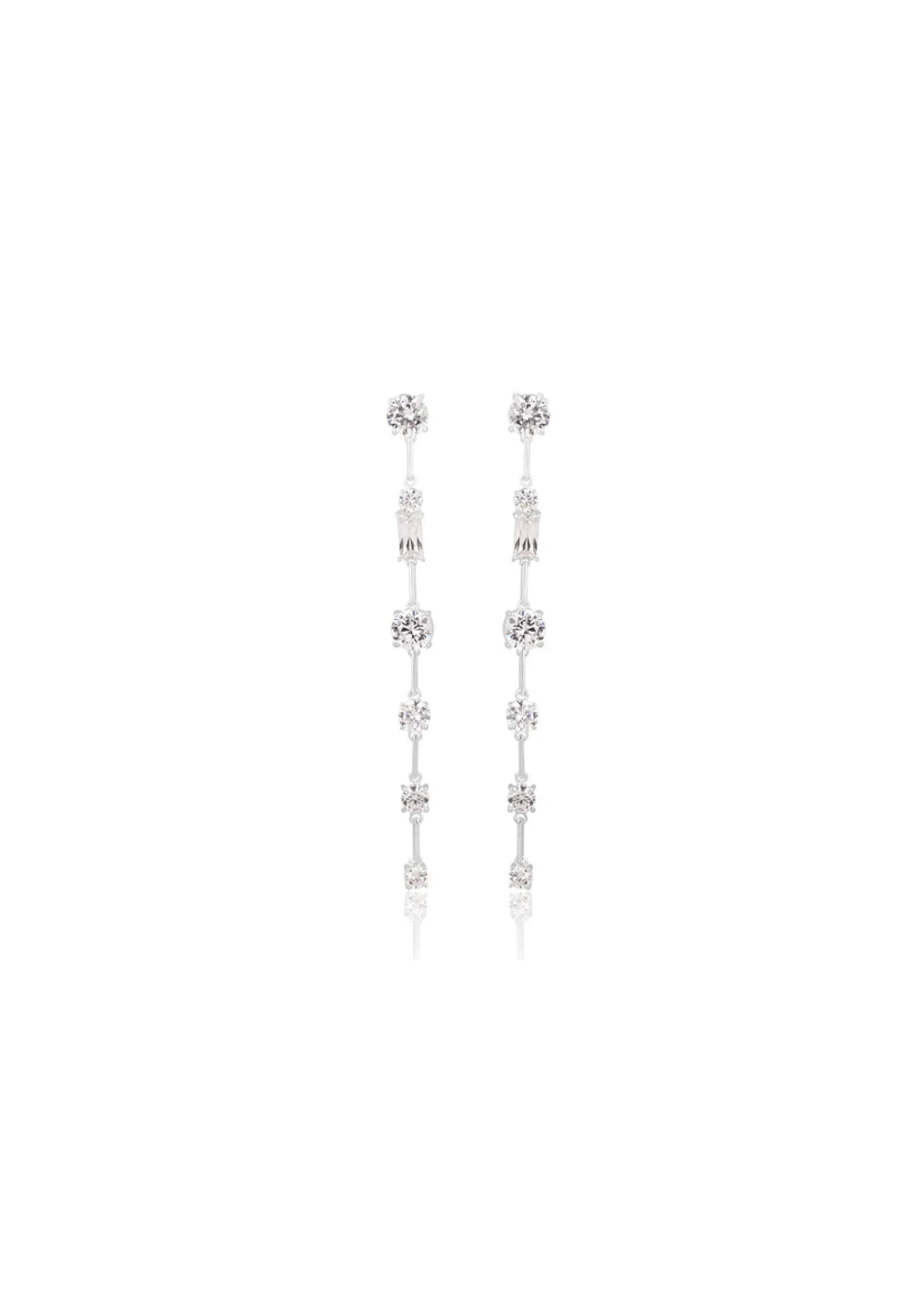 Isabella Bridal Silver Earrings - Modern Australia Earring