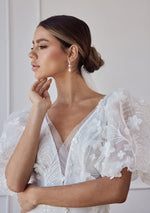 Elegant Bridal Lulu Silver Earrings Australia - LOLAKNIGHT