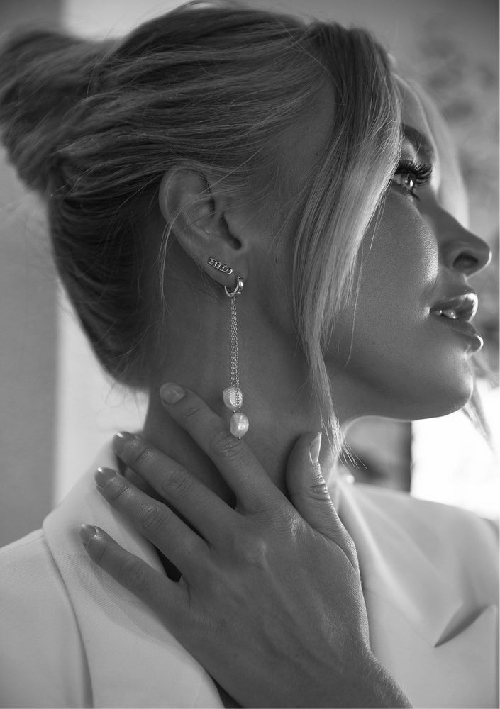 
                  
                    Load image into Gallery viewer, MRS Bridal Earrings - Modern Wedding Jewellery Australia
                  
                