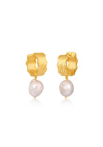 Elegant 18ct Gold Mabel Earrings - Bridal Jewellry Australia