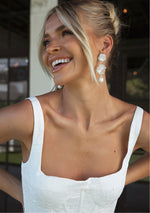 Maelle Silver Earrings - Elegant Bridal Jewellery Australia