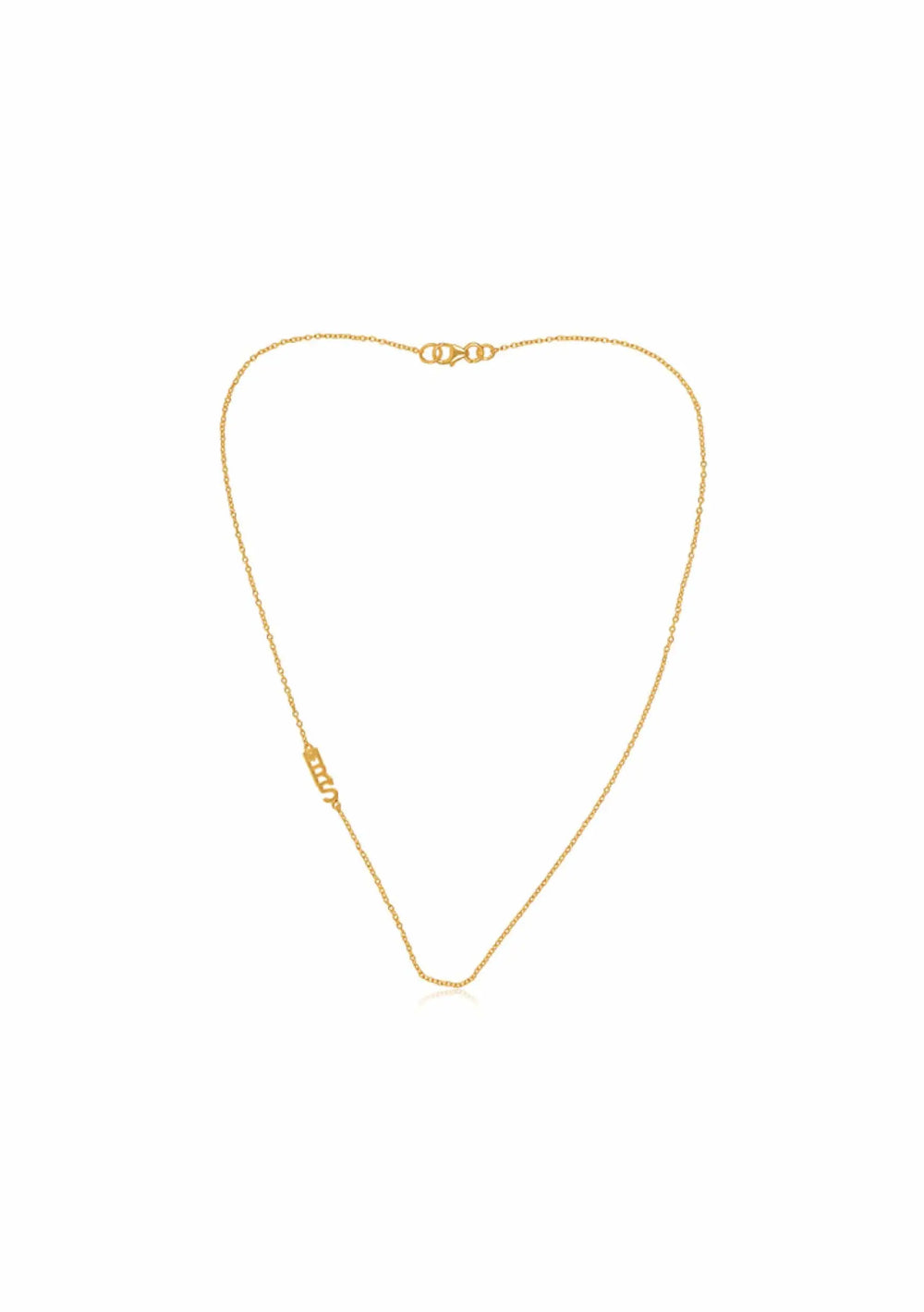 18CT Gold Necklace - Modern Bridal Jewellery Australia