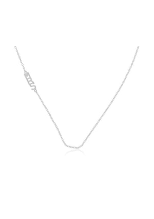 
                  
                    Load image into Gallery viewer,  MRS Sterling Silver Necklace - Modern Bridal Jewellery
                  
                