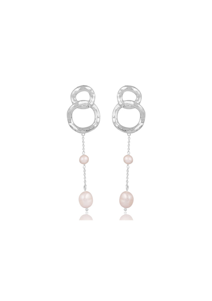 Modern Bridal Jewellery - Nina Freshwater Pearl Earrings