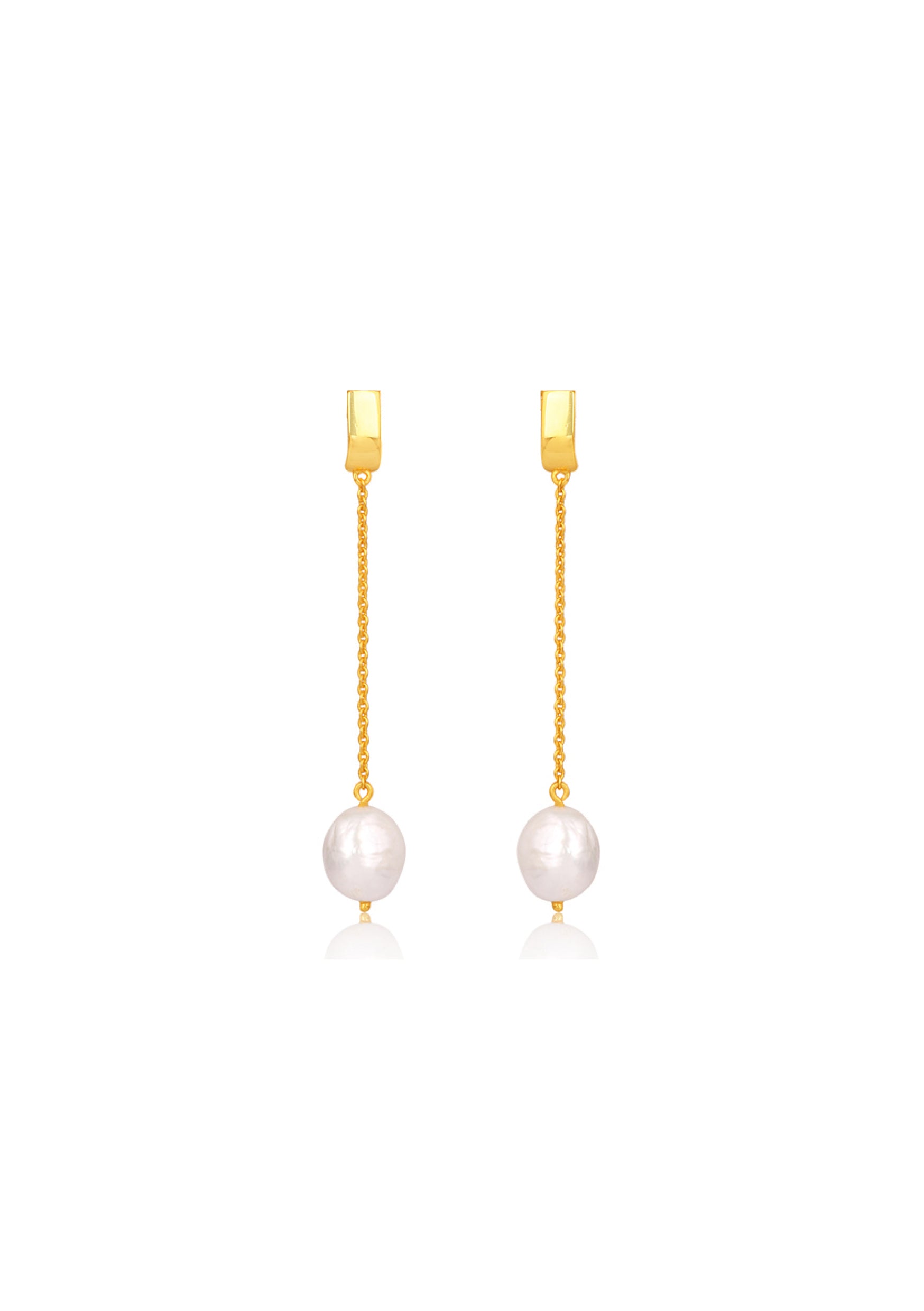 ADA EARRINGS 18K GOLD BRIDAL