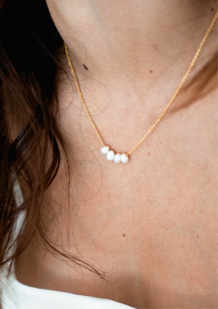 
                  
                    Load image into Gallery viewer, Pearl Bridal Necklace - Wedding Accessories Australia
                  
                