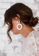 statement bridal earrings